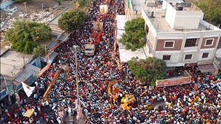 Sri Rama navami shobha yatra drone view | MLA raja singh | Hyderabad #sriramanavami #rajasingh