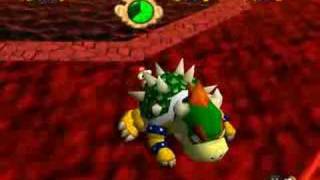 Super Mario 64 - Grabbing Bowser's Tail