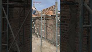 3 Set Scaffolding Bisa Bantu Kerja Tukang Pasang Batu 6.5 Meter #viral #rumah #tukang #trending