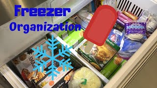 Organize With Me| Deep Freezer| Kitchen Freezer| Vlogtober Day 12