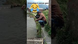 mancing di daerah ci panas GARUT . langsung strike samberan ikan. bro