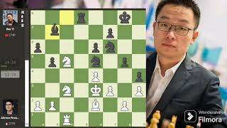 Juega teoría y pierde Alireza vs Wei Yi Tata Steel #6