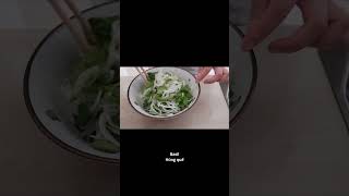 Chicken salad - Gỏi gà #shorts