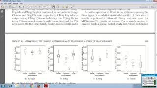 Metamorphic Testing for Software Quality Assessment A Study of Search Engines