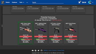 40% AWP Desert Hydra FN + 10% AWP Fade FN Trade Up