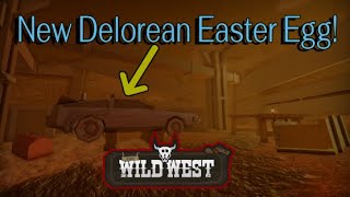 New Delorean Easter Egg in The Wild West! | Roblox The Wild West