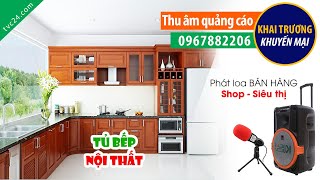 Thu âm Quảng cáo khai trương tủ bếp nội thât Eurowin Hưng Yên