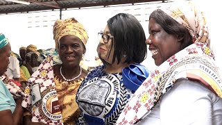 A OBRA FEMININA NACIONAL DA IEBA, ORGANIZOU O AGAPÉ COM AS MULHERES VIÚVAS.