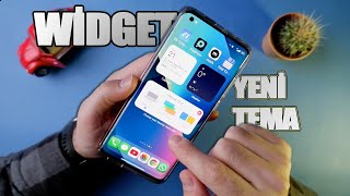 yeni widget özelliği Xiaomi widget yeni tema özelliği