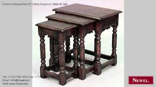 French Antique Nest Of Tables Regence Tables for Sale