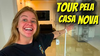 FUI MORAR NA PRAIA - TOUR PELO APARTAMENTO NOVO