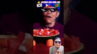 NENEK MUKBANG SATE BUAH ‼️ #mukbang #food #funny #eating #funny #shorts