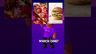 Would You Rather Pizza Or Burger #roblox #shorts