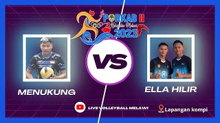 LIVE PORKAB MELAWI 2 || PERTANDINGAN PALING SERU ELLA VS MENUKUNG