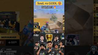 Team SouL vs GODLIKE 🔥 l Nakul 1v3🥵 l #ytshorts #jonathan #shorts #bgmi