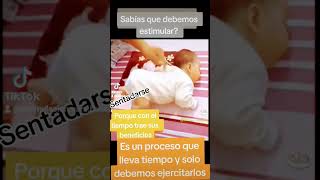 Sabías que debemos estimular a nuestros Bebés? #estimulaciontemprana #desarrollo  #papasprimerizos