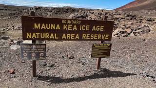 Hiking Mauna Kea