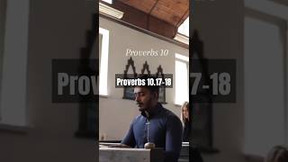 Proverbs 10.17-18