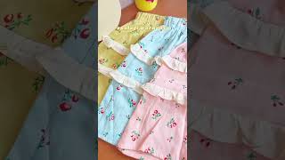 si kecil makin cantik pakai skirt full motif floral😍😍 #skirt #skirtlucu #factoryoutletbandung