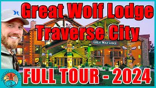 Great Wolf Lodge Traverse City Full Tour 2024: Splash-tastic Fun and Family Adventures! What To Do