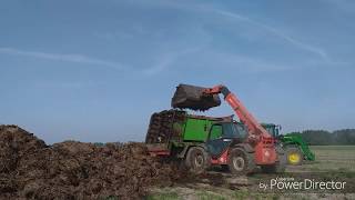 2 Potwory na Polu / 2x  John  Deere 6630 / Manitou