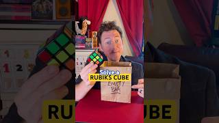 SOLVE a Rubik’s Cube ⭐️🪄 #Shorts #rubikscube  #magictrick #illusion