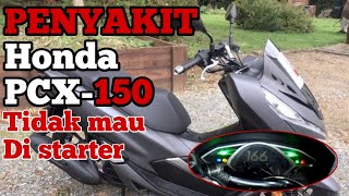 Cara Mengatasi Honda PCX-150 Yang tidak mau di Starter | Motovloger Indonesia