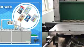 AC-600 Battery Blister Card Packing Machine #batterypack