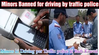 #anantnag Mai Traffic Police Ki Badi Karwai || Traffic Violators Fined || #jammuandkashmirnews