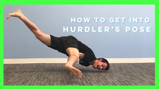 GETTING INTO HURDLER'S POSE (two different approaches)