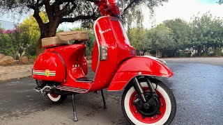 Rebuild of a 1970’s Vespa P150X