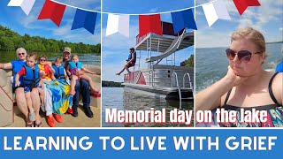 Planting a pink dogwood in memory of Timmy | Memorial day at the lake | Learning to live with grief