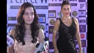 Beautiful Preetika Rao & Ishqbaaz fame Mreenal at Perfect Achievers Awards 2018