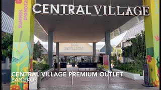 CENTRAL VILLAGE OUTLET | BANGKOK | DISCOUNT SHOPPING | AVOID