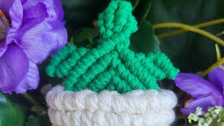 Macrame sea turtle emerging from the egg🥚 #shorts #macrame