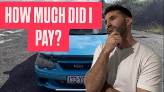 Why I removed the xr6 turbo motor and how much did I pay?