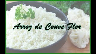 ARROZ DE COUVE FLOR-SEJA UM APOIADOR DO CANAL E GANHE BENEFÍCIOS