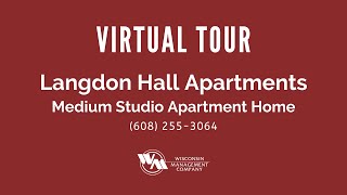 Medium Studio Apartment Home at Langdon Hall Apartments in Madison - Wisconsin Management Company