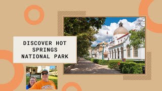 Exploring Bath Row at Hot Springs National Park in Arkansas