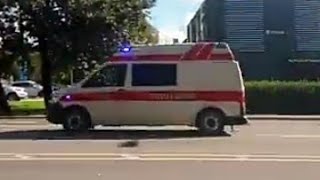 *TURNOUT* Estonian ambulance responding in  Tartu / Tartu kiirabi vilkuritega