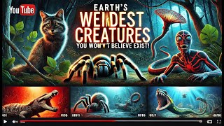 Earth's WEIRDEST Creatures You Won’t Believe Exist!