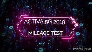 ACTIVA 5G MILEAGE TEST    LONG RIDING