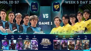 Yasbih vs Onic Prodigy GAME 1 | MDL ID S7 Week 5 Day 2 | Regular Season