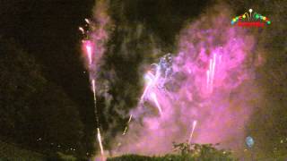 Skydazzle and Lynsey Pugh Wedding Fireworks at Maes Manor Hotel