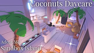 Sandbox Island - Coconuts Daycare - Speed Build and Tour - Grind House -Adopt Me! - ROBLOX