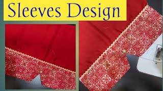 Sleeves Design Tutorial | Sleeves Design Cutting And Stitching | Baju Ka New Design 🦋 #sleevedesign