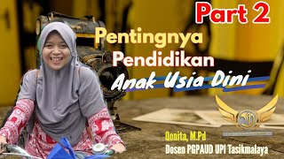 Pentingnya Pendidikan Anak Usia Dini || JAJ LINK