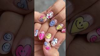 cute nailart😍😍#youtubeshorts #nailart #nailpolish #nails #girl #fashion #viral