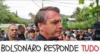 FIQUE POR DENTRO DOS TEMAS ATUAIS: BOLSONARO RESPONDE PERGUNTAS DURANTE ENTREVISTA 10/10/2021