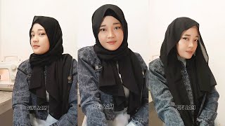 TUTORIAL PASHMINA HANG OUT ALA GEN Z BIKIN WAJAH LEBIH MUDA